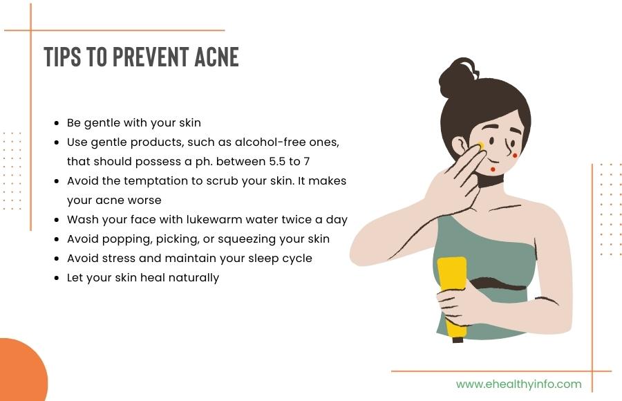Tips to prevent acne