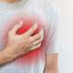 Man experiencing chest pain and heart block