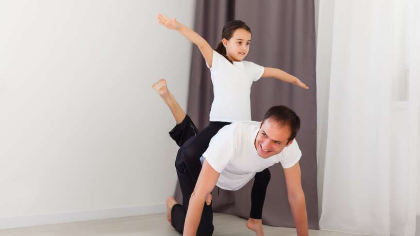 How to make kids exercise at home