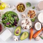 A collection of low-carb and no-sugar foods