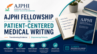 AJPHI Fellowship in Patient-Centered Medical Writing
